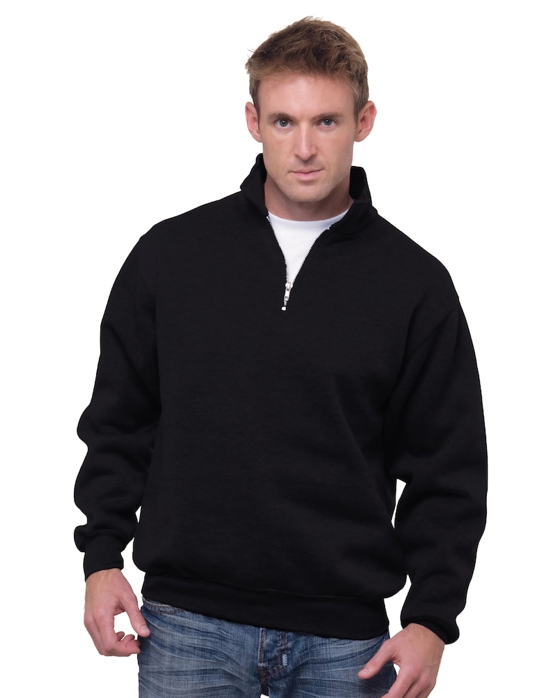 Unisex 1/4 Zip Fleece Sweatshirt 2