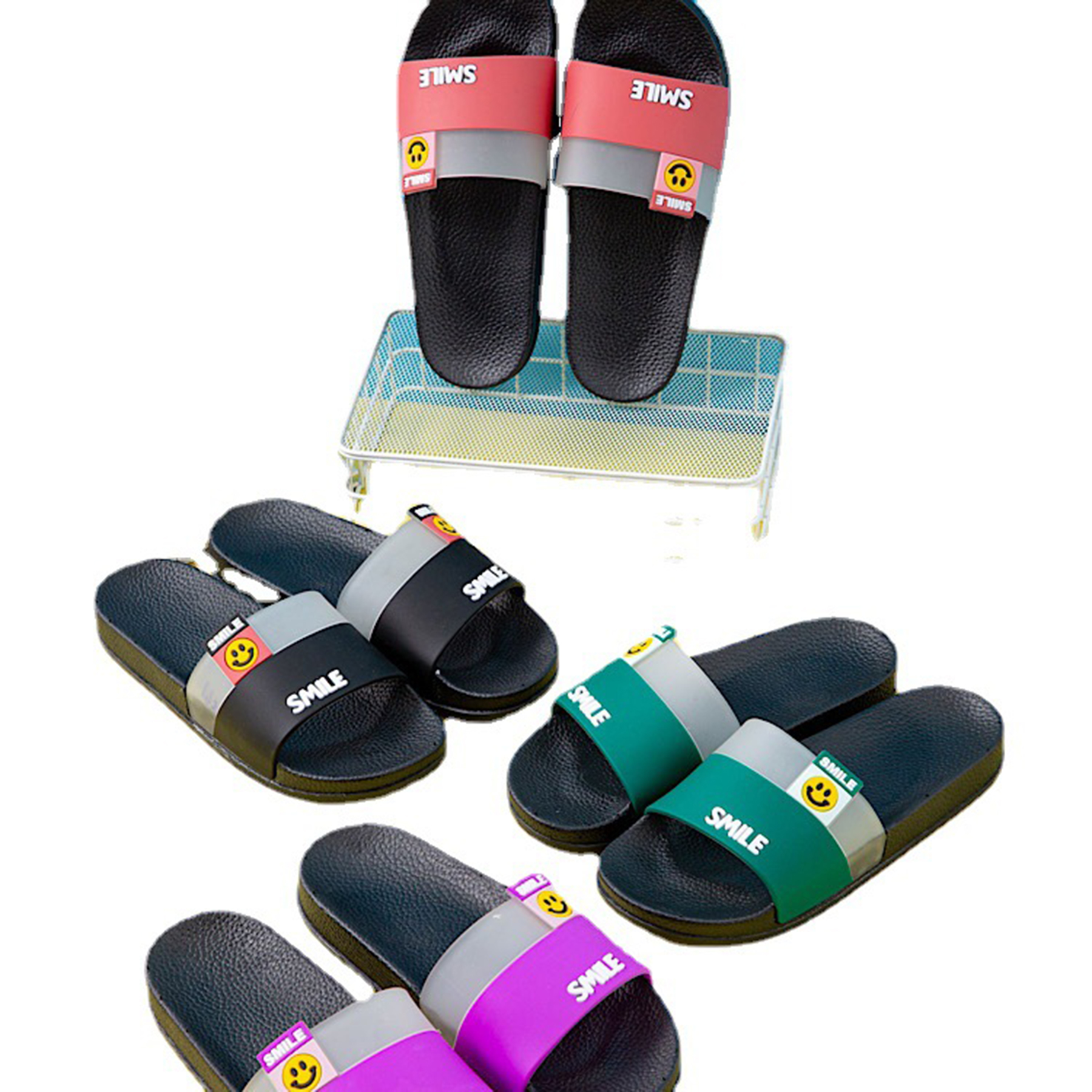 Shower Sandals Open Toe Soft Slide House Slipper 3