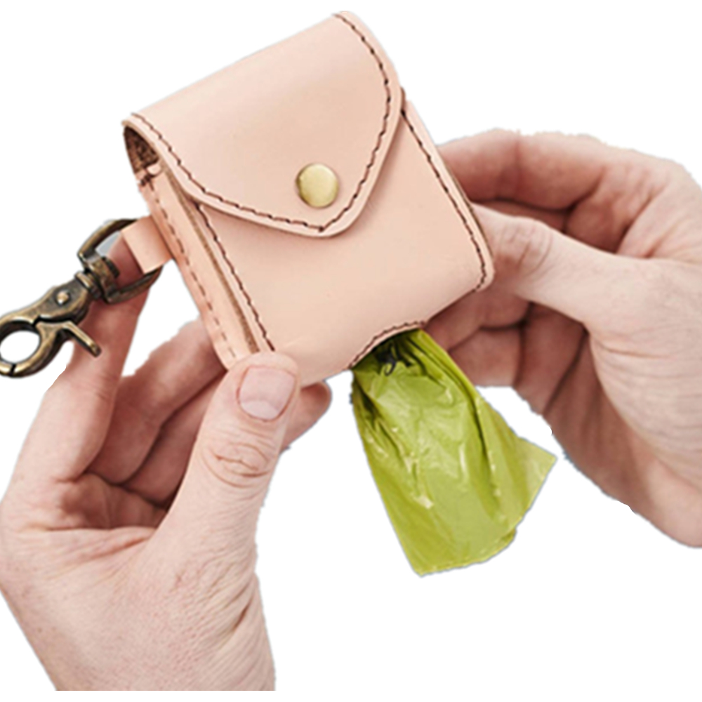 Cute Dog Poop Waste Bag Waist Dispenser 6