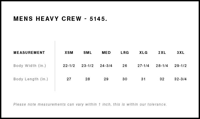 Heavy Crew | 5145, custom hoodie or sweatshirt with logo imprint 38
