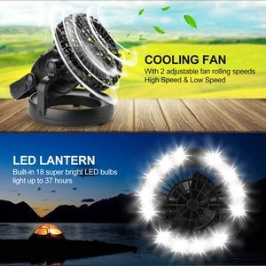 Outdoor Led Camping Lantern With Ceiling Fan 6