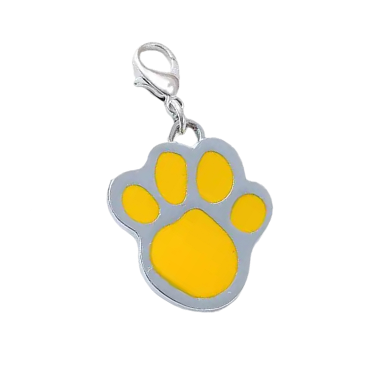 Paw Shaped Zinc Pet Tag 8