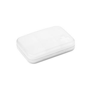 6 Compartment Cross Pill Case Tablet Box Organizer 14