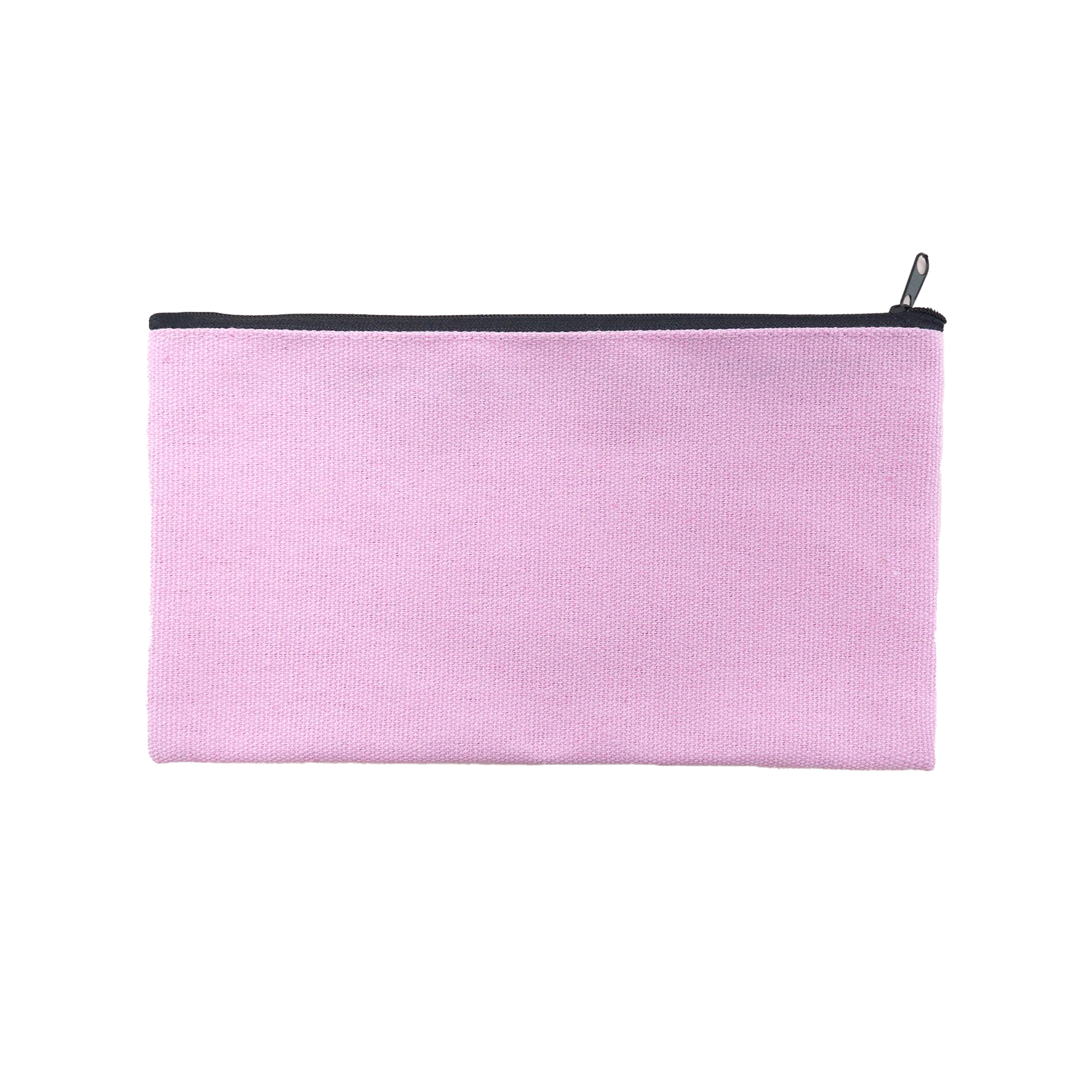 7.9" x 4.7" Canvas Zipper Pouch Pencil Makeup Coin Bag 9