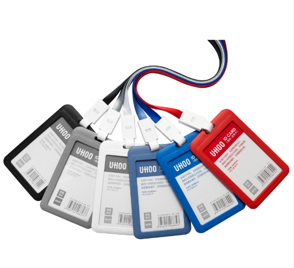 Lanyard badge work visit card set 1