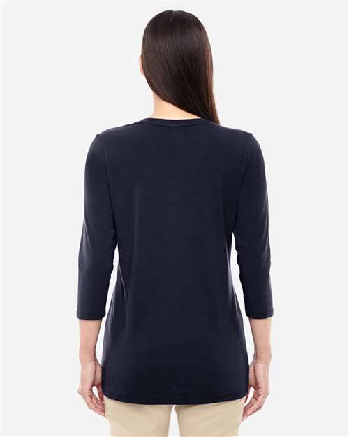 Women's Perfect Fit™ Bracelet-Length V-Neck Top - DP184W 48