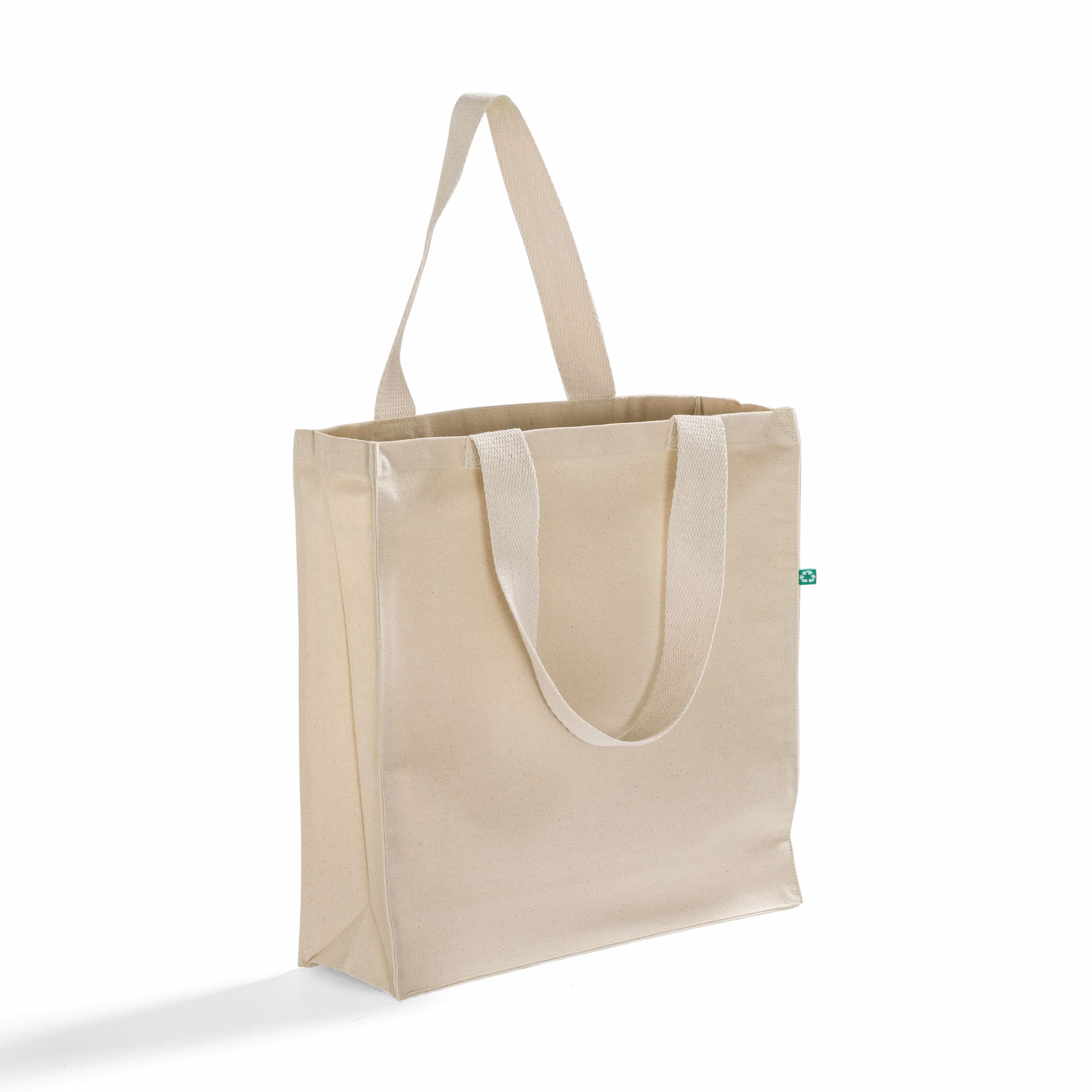 Recycled Canvas Trendy Shopper Tote Bag 25