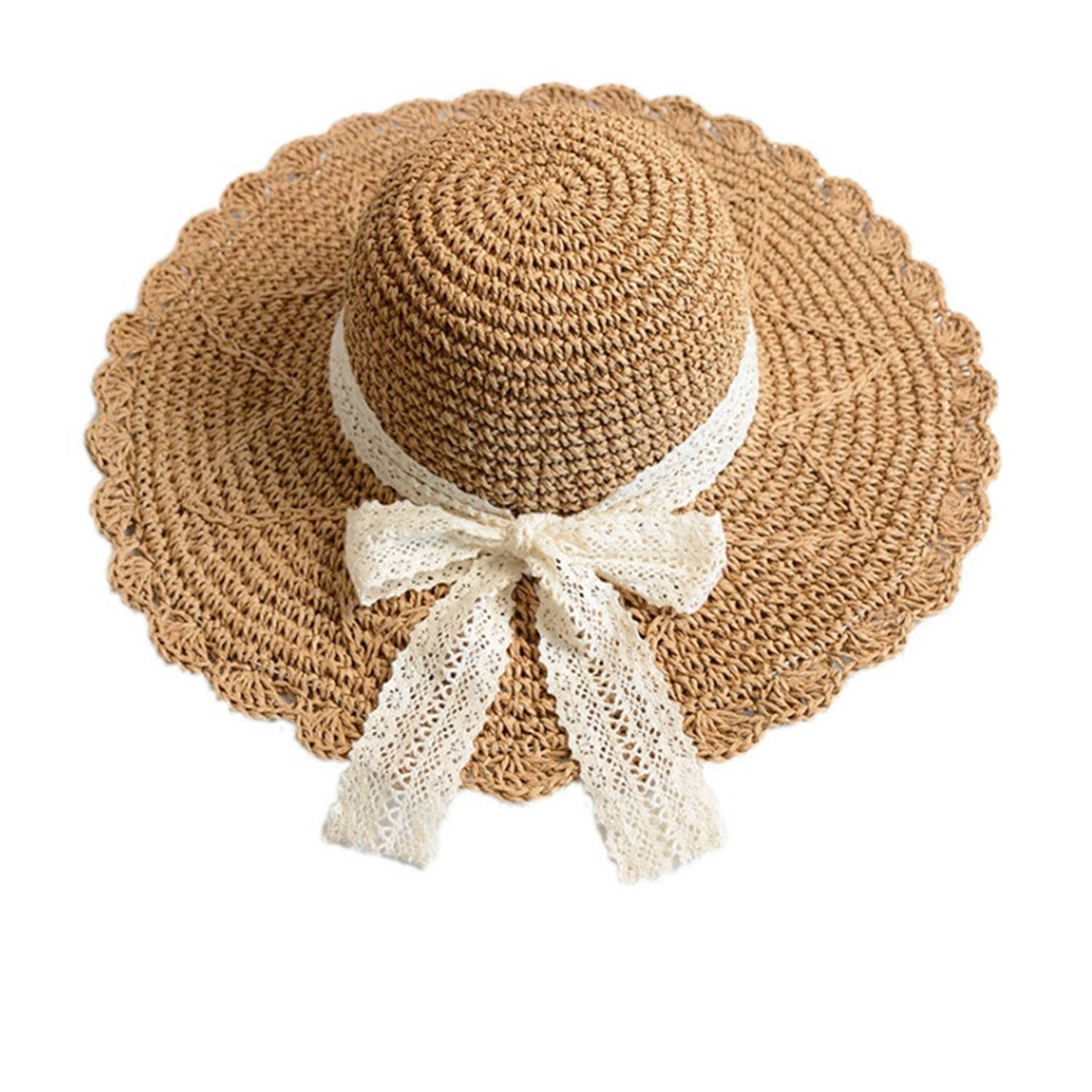 UV-Protective Beach Straw Hat 5