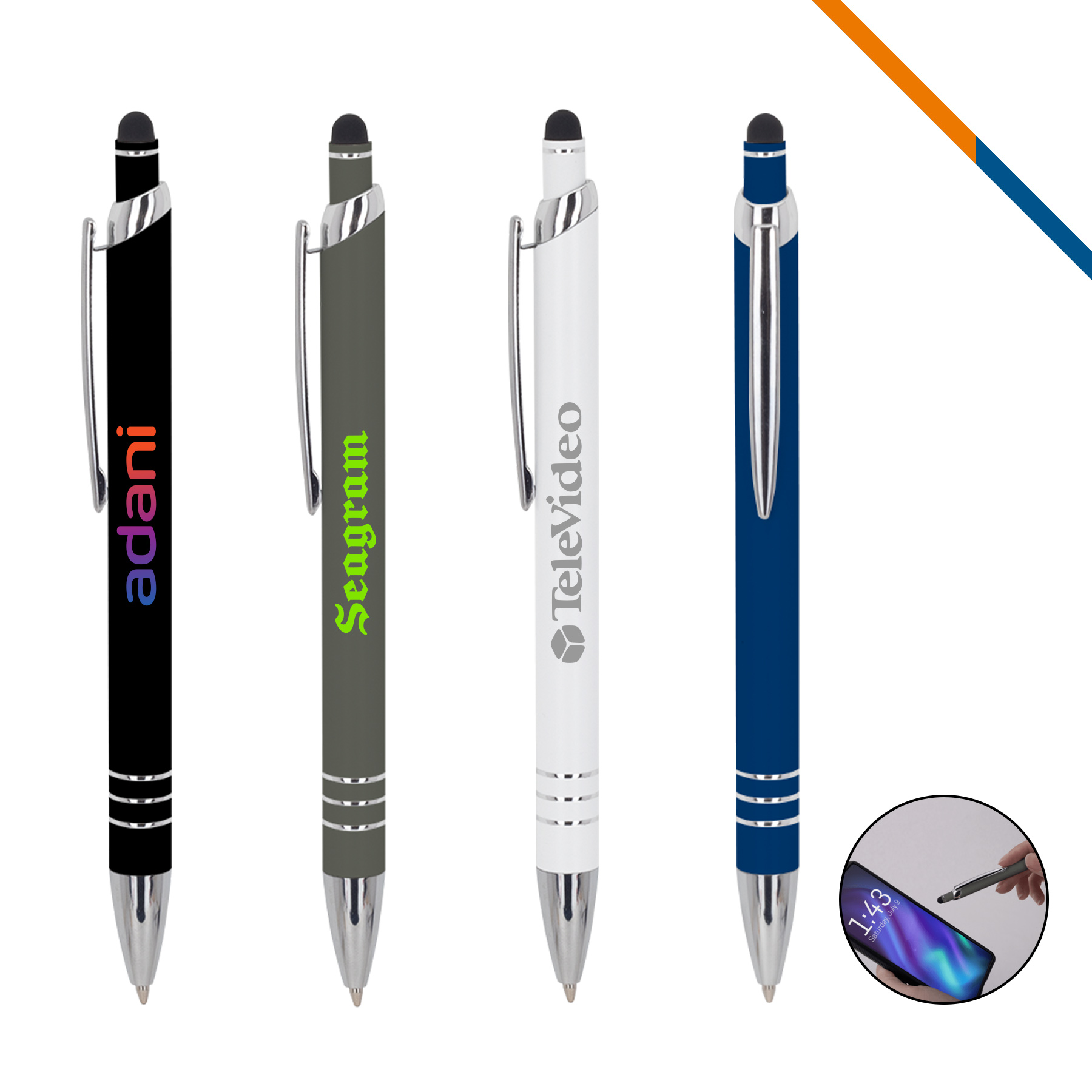 FlowPen Recycled Aluminum Stylus Pen 5