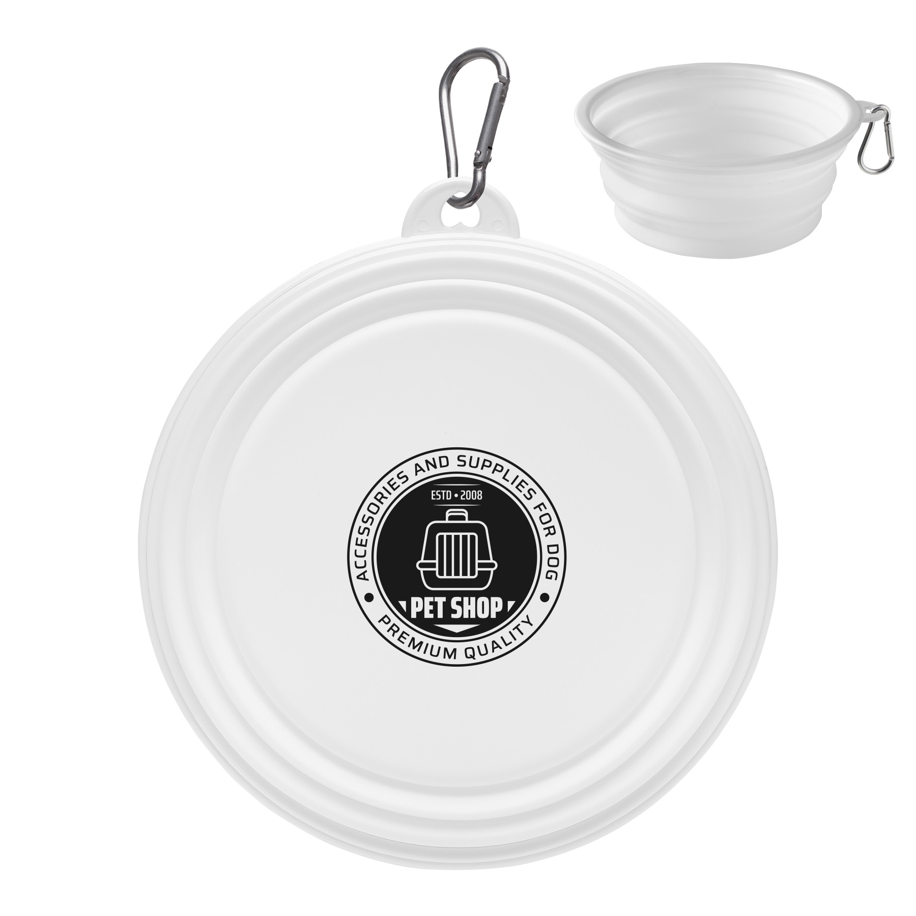 Large Collapsible Silicone Pet Bowl 5