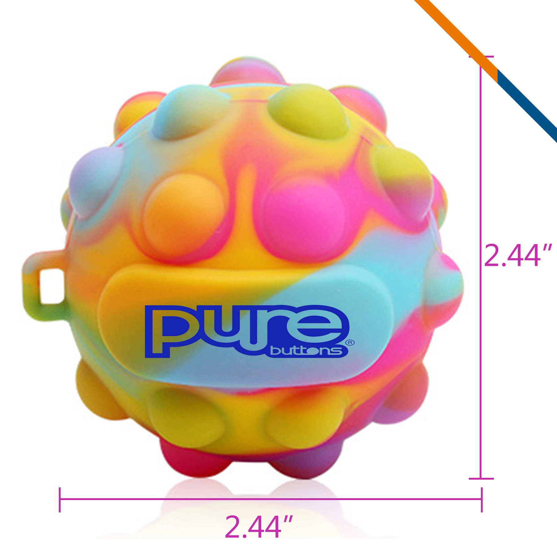 Mini Pop Stress Ball 12
