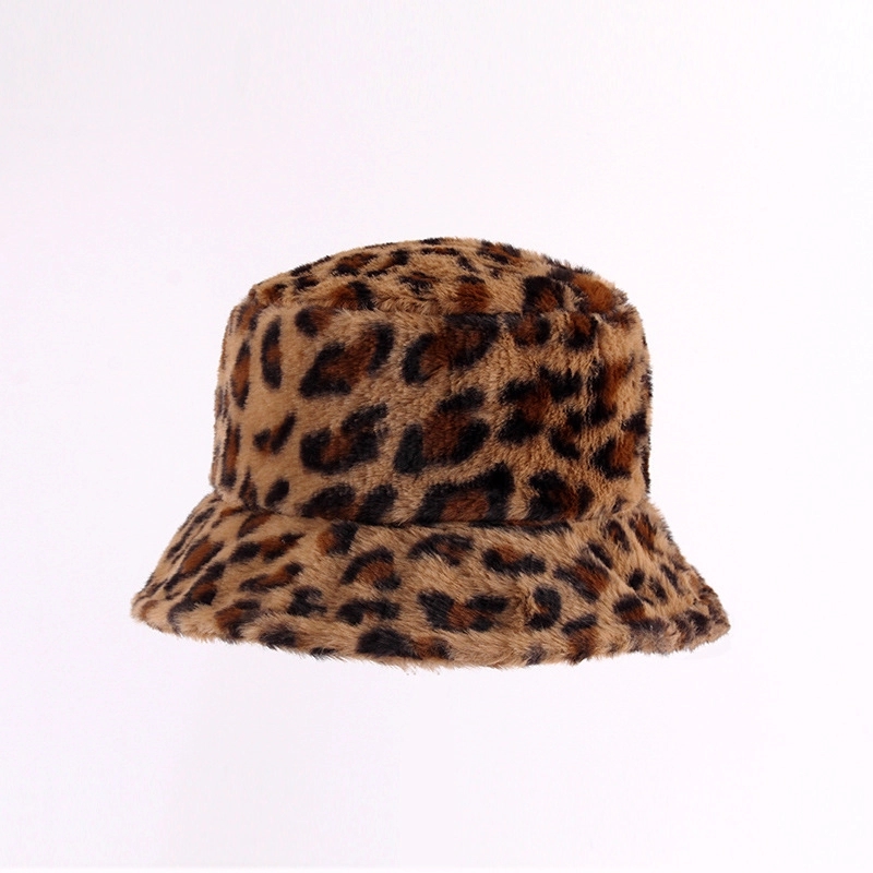 Fuzzy Winter Faux Fur Warm Bucket Hat 4
