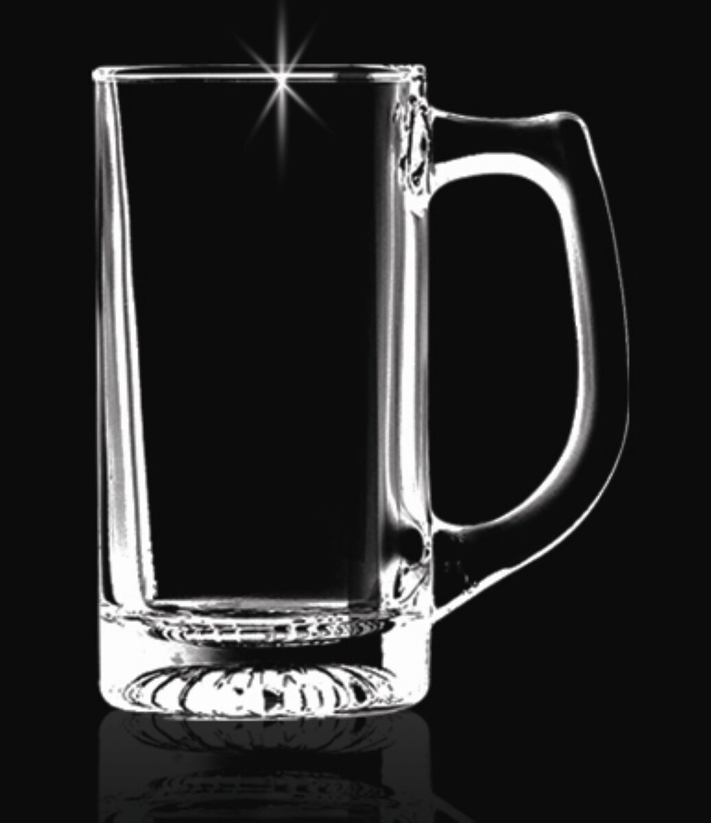 13 Oz. Glass Beer Mug 3