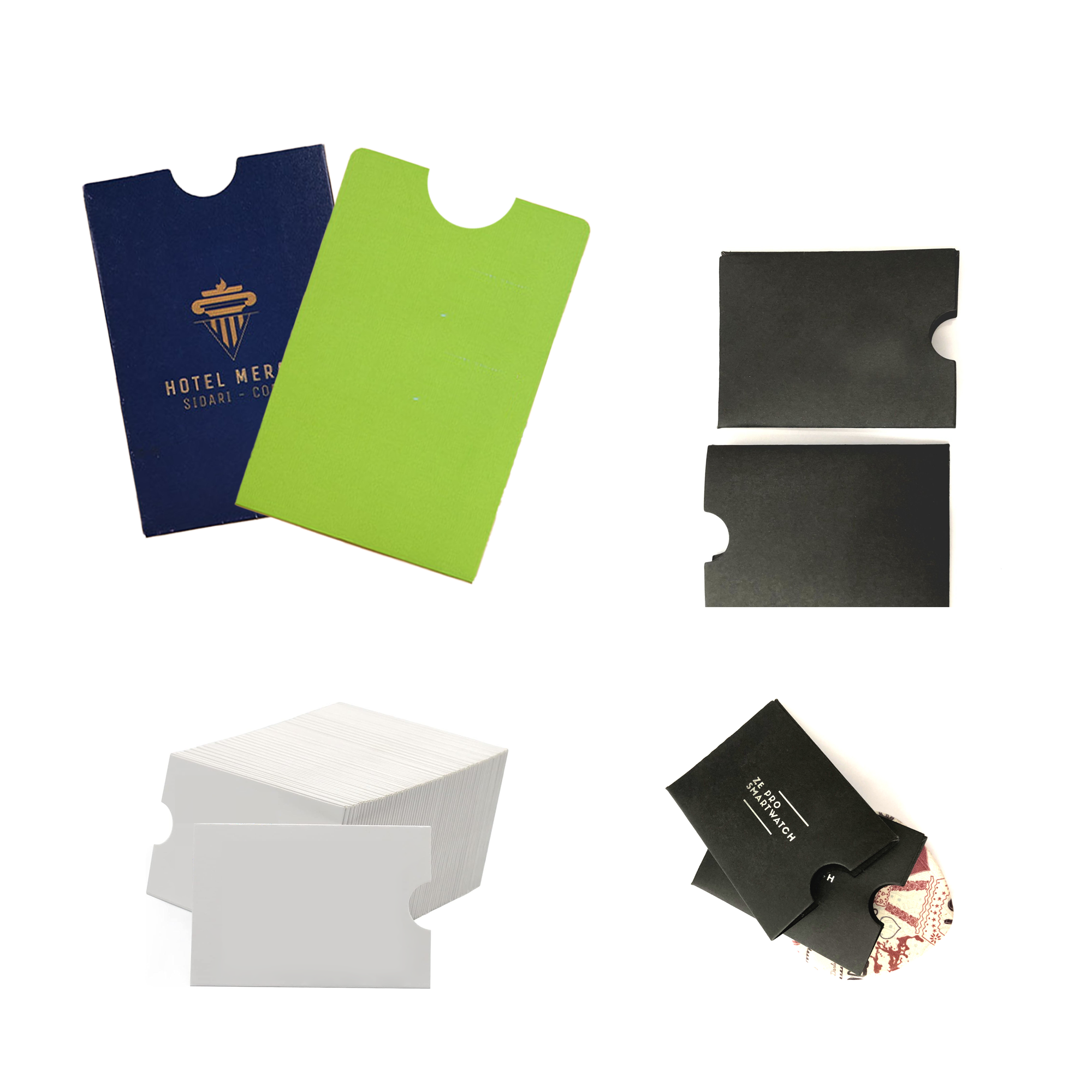 Hotel Room Card Set Apartment Hotel Access Card Holder 2