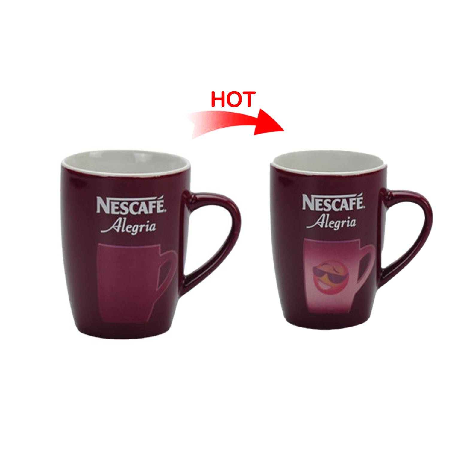 12oz Heat Sensitive Color Changing Ceramic Mug 3