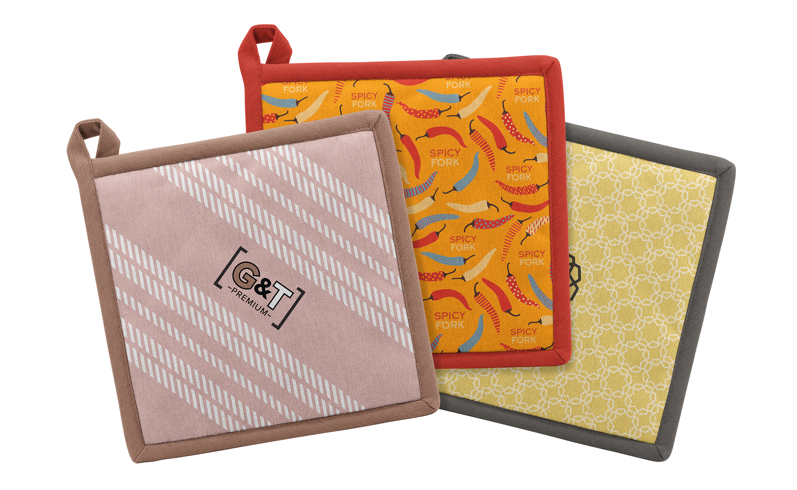 Full Color Cotton Pot Holders