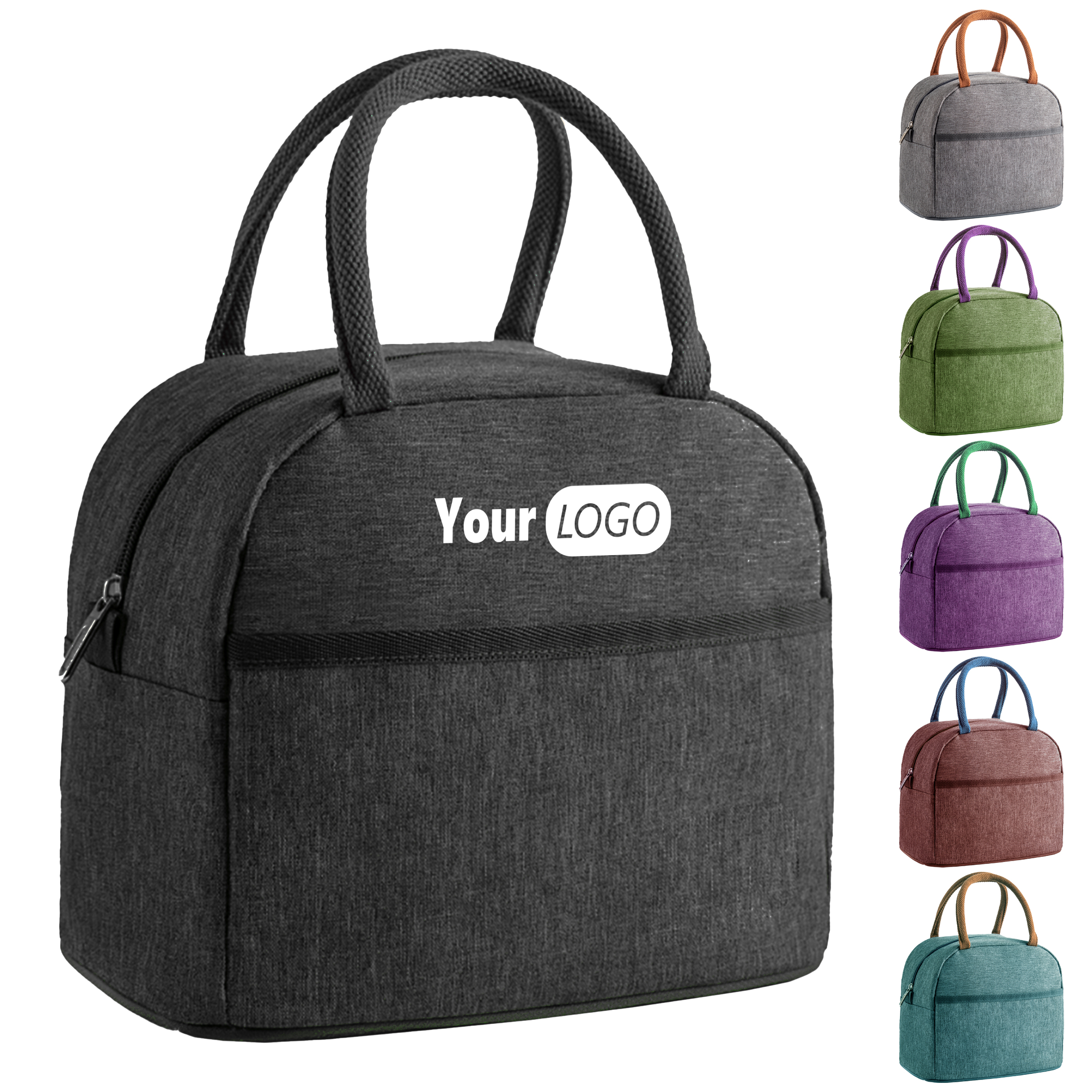 Oxford Portable Insulated Lunch Cooler Bag With Adjustable Strap 2