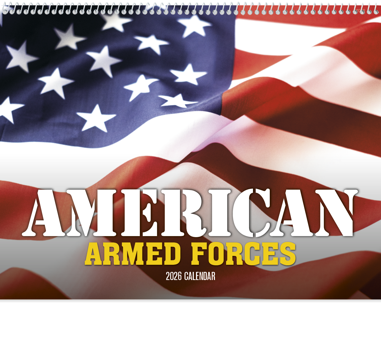 Good Value™ American Armed Forces - Spiral Calendar 47