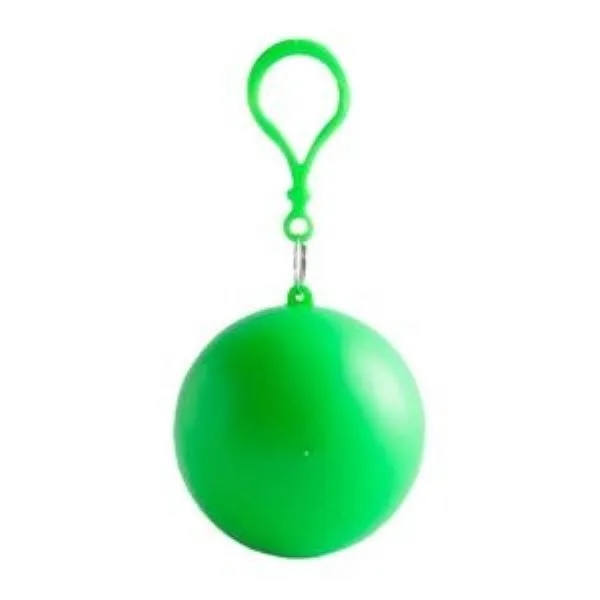 Portable Keychain Ball Poncho 6