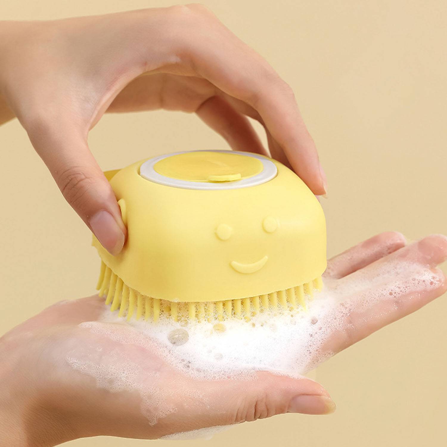 Soft Silicone Dog Shampoo Brush 3