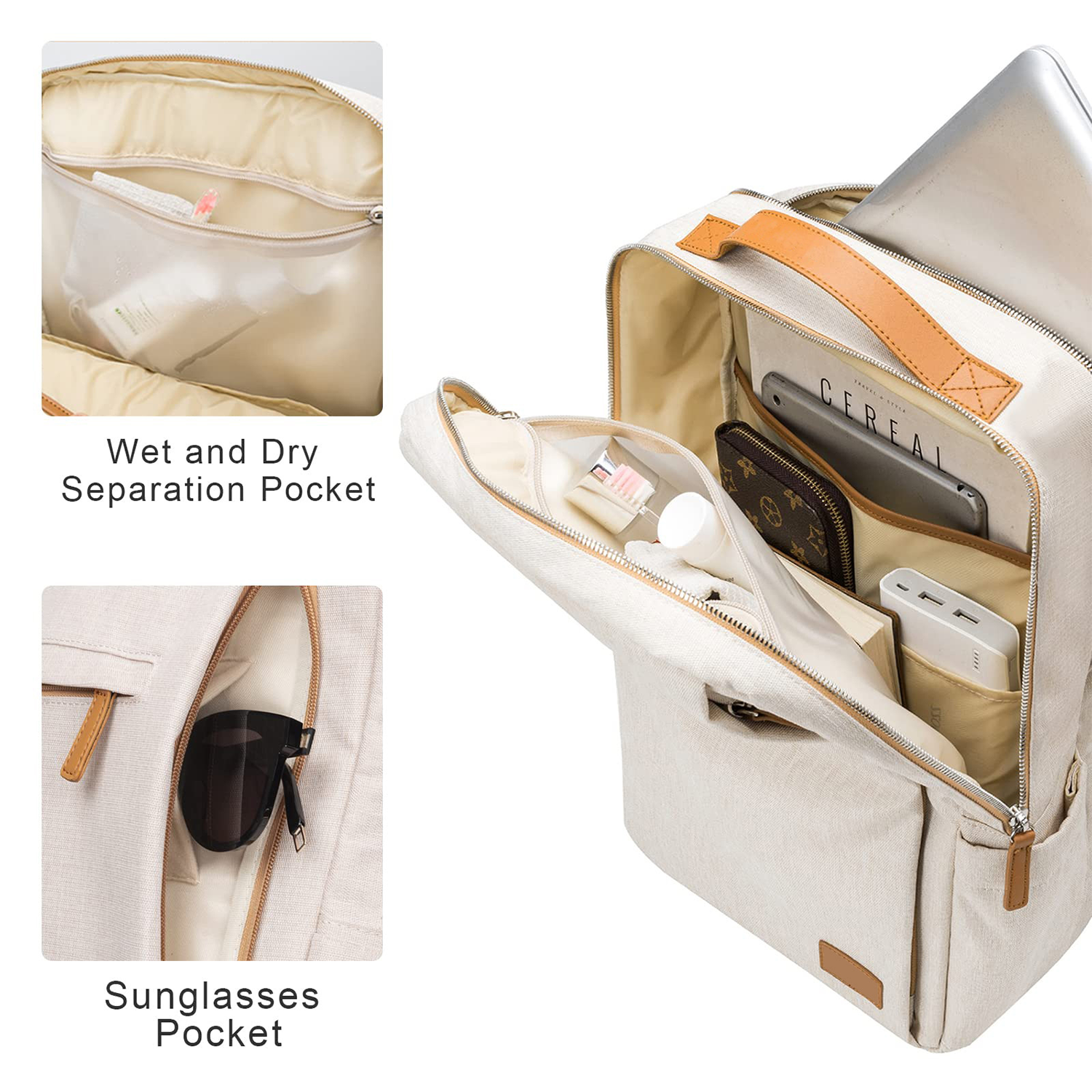 Waterproof travel work Backpack 5