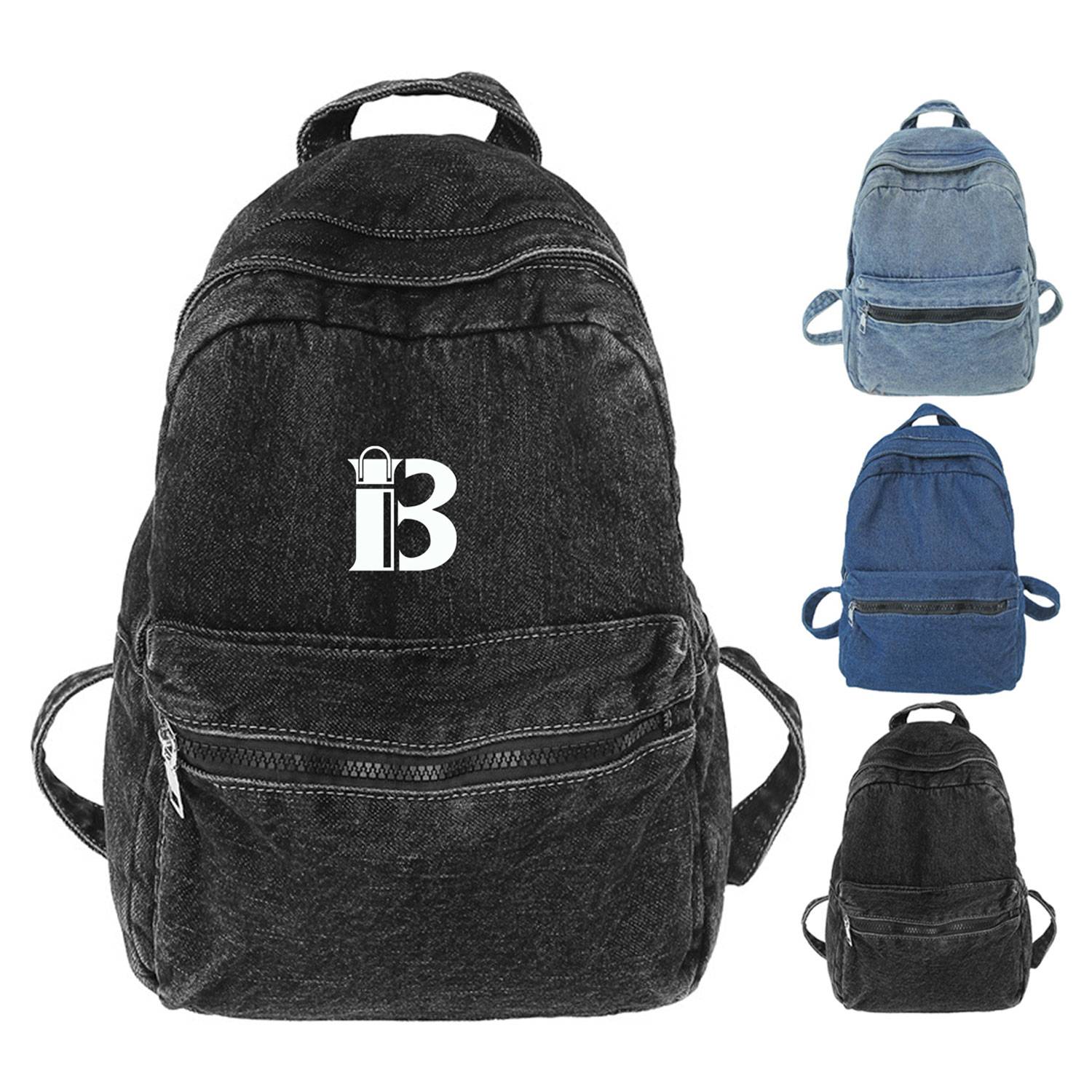 Denim backpack 5