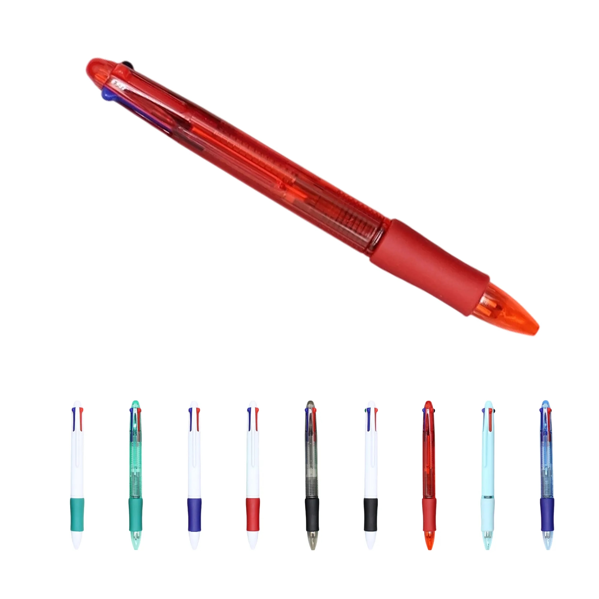 Ballpoint Pen Plastic 4 Color Writing Tool 9