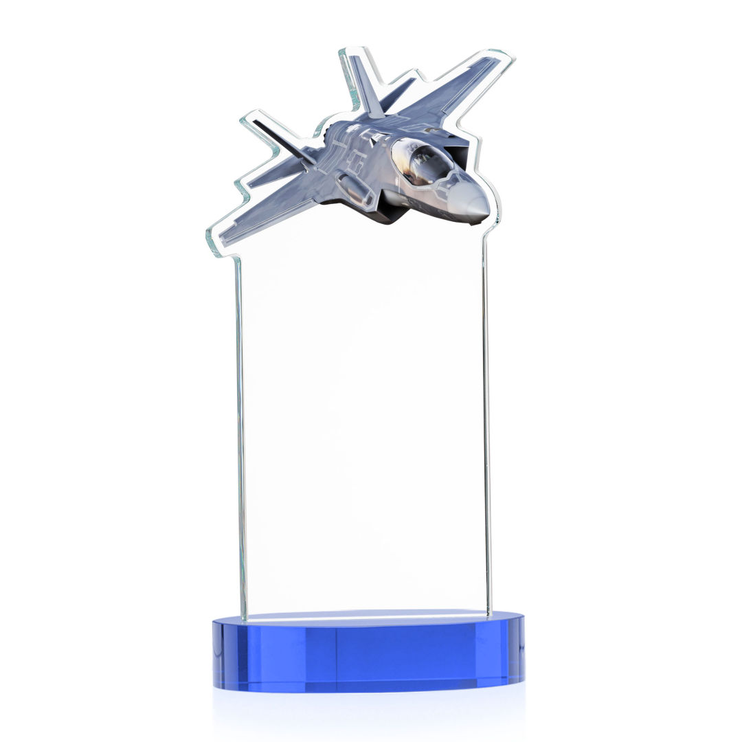 Top Gun Award on Alberton Base - Sky Blue 7