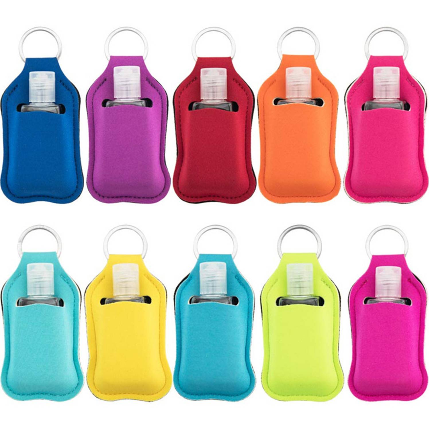 Neoprene Hand Sanitizer Bottle Sleeve 6