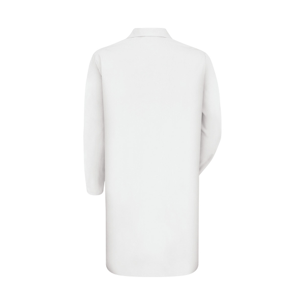 Red Kap Healthcare - Men's Three-Pocket Gripper-Front 41.5" Full-Length Lab Coat 2
