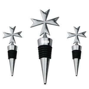Elegant Cross Star Shaped Wine Cork Bottle Stopper 3