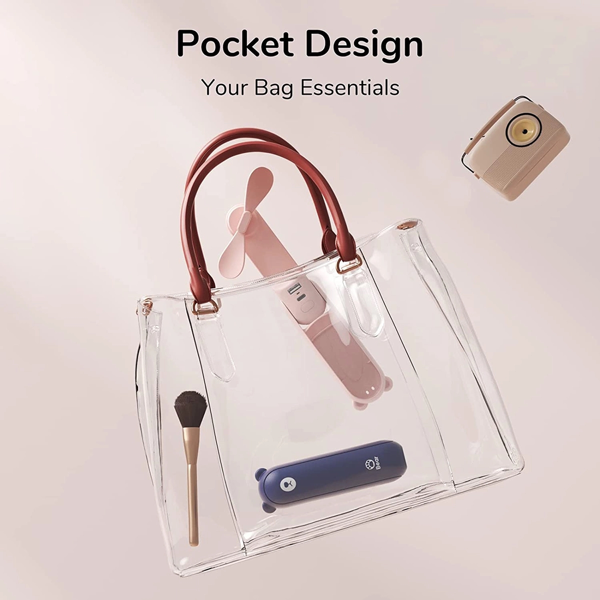 3 In 1 Small Pocket Fan 6