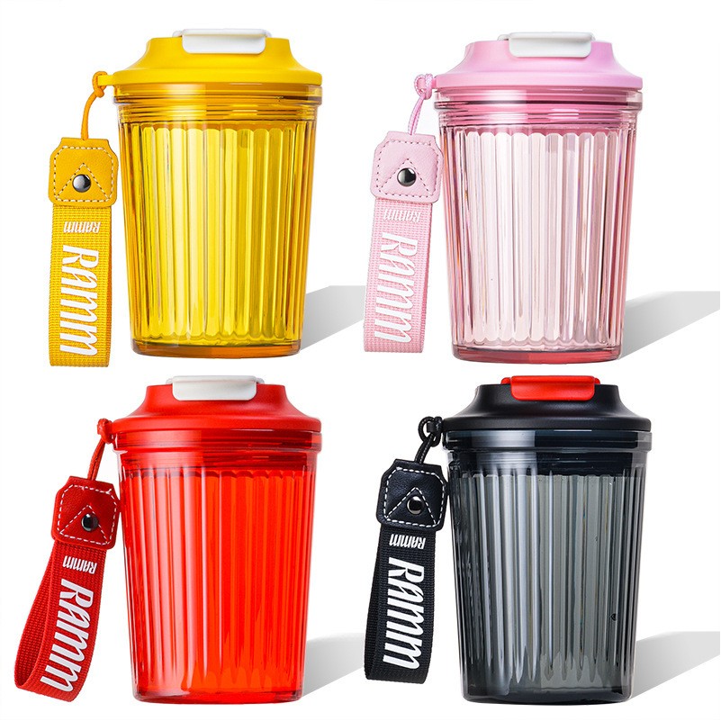 Reusable Tritan Coffee Cup with Leakproof Lid 1