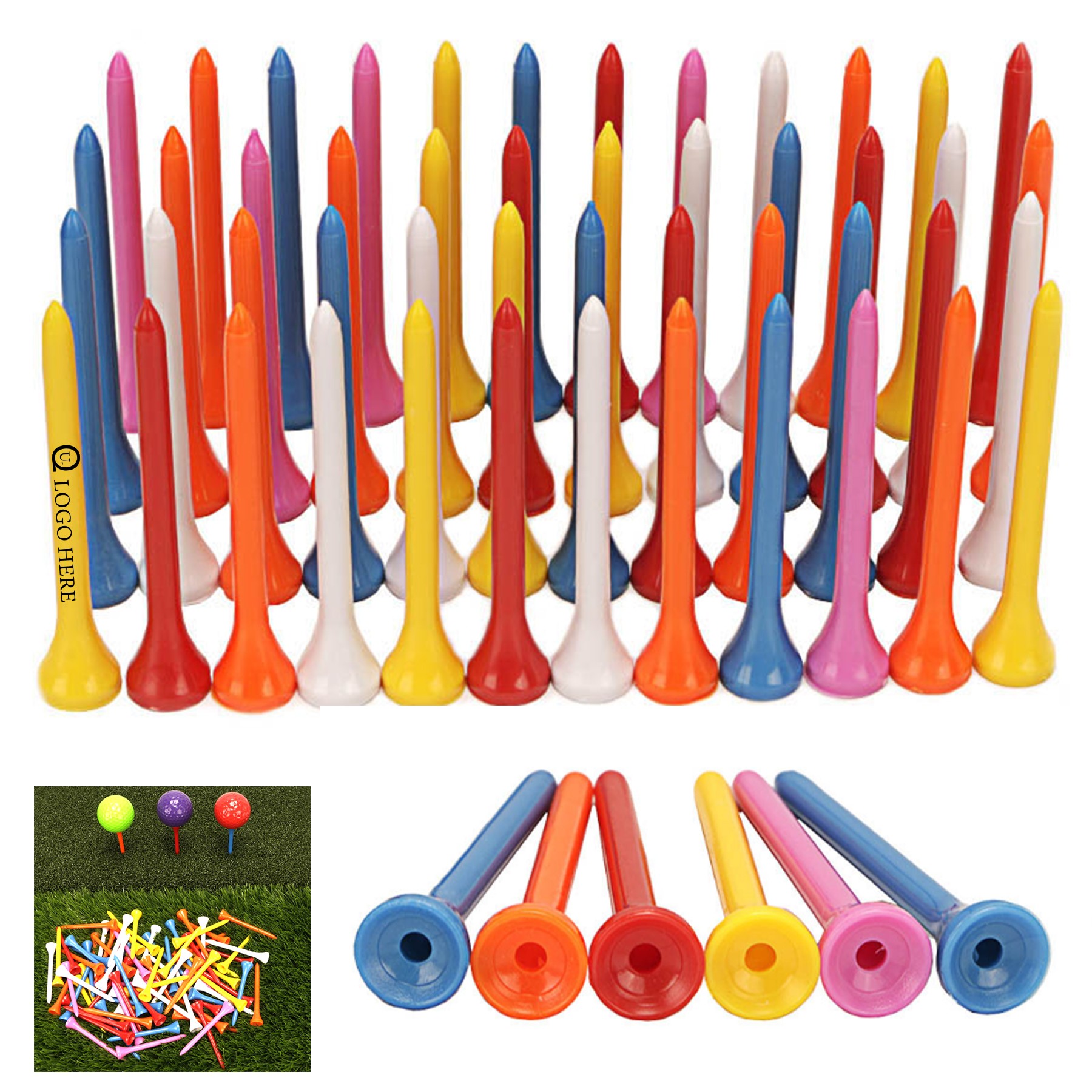 Golf Plastic Ball Pegs