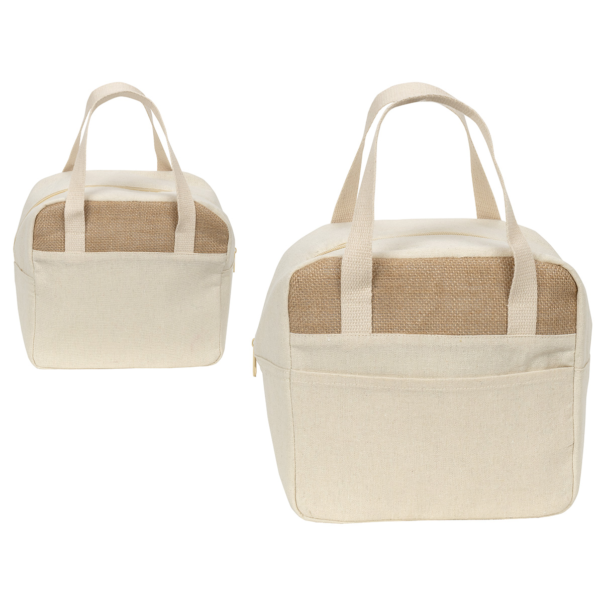 Savanna Jute & Recycled Cotton Cooler Bag 7
