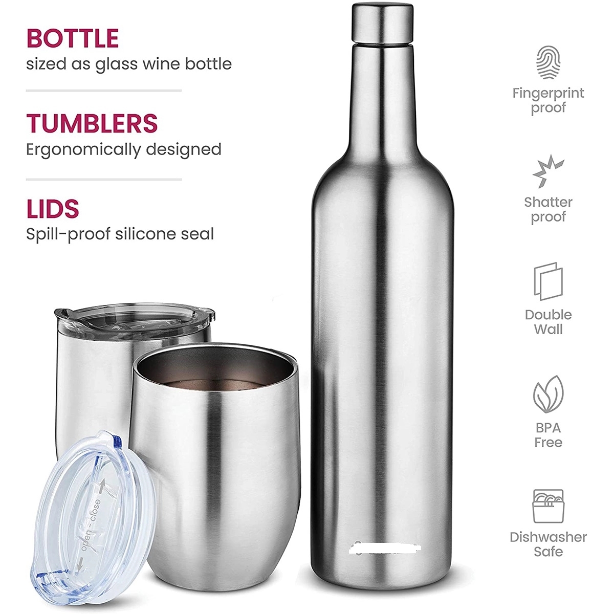 Wine Chiller Gift Set 4