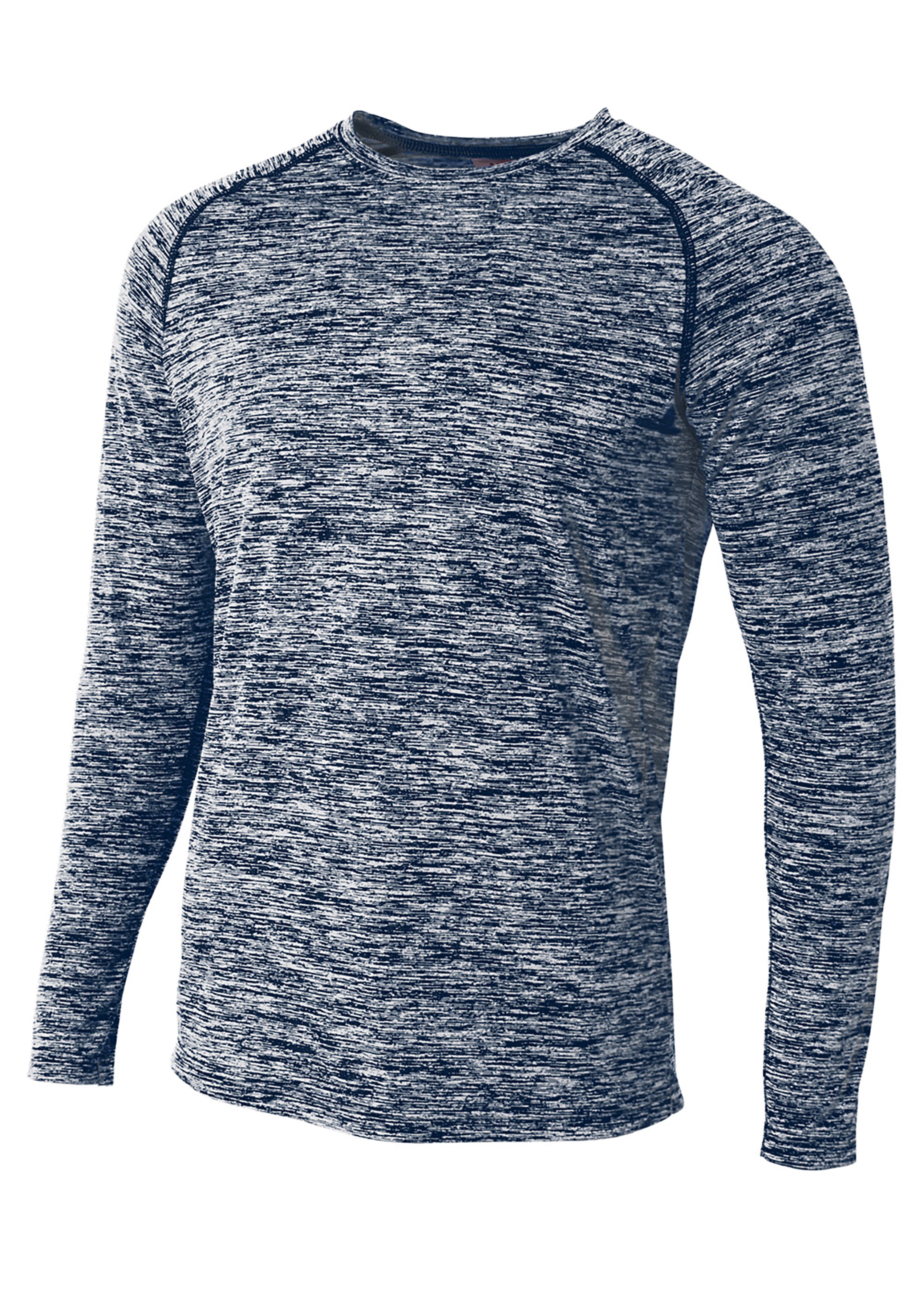 A4 Long Sleeve Raglan Space Dye 7