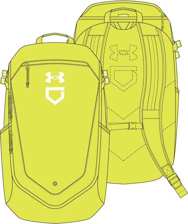 UA Utility Baseball Backpack 14