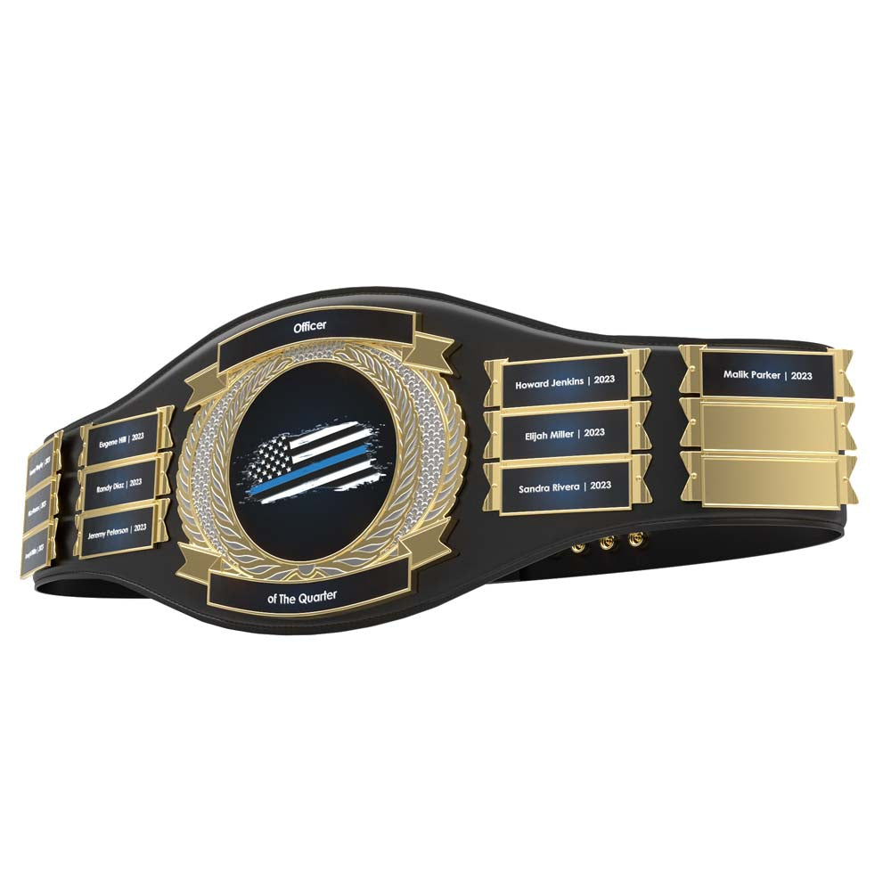 Championship Belt With Name Plates 4
