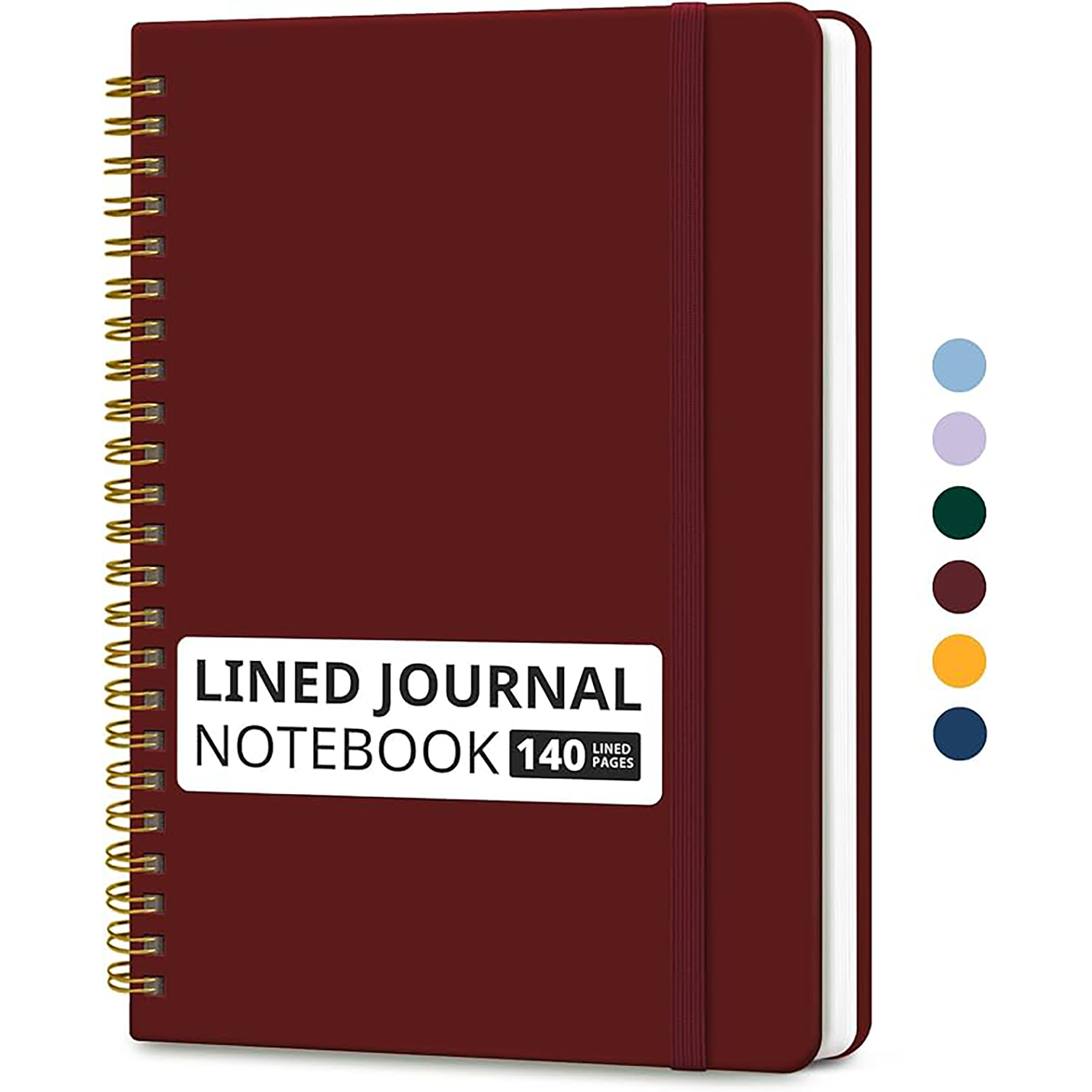 Spiral Academy Ruled Hardcover Notebook 5