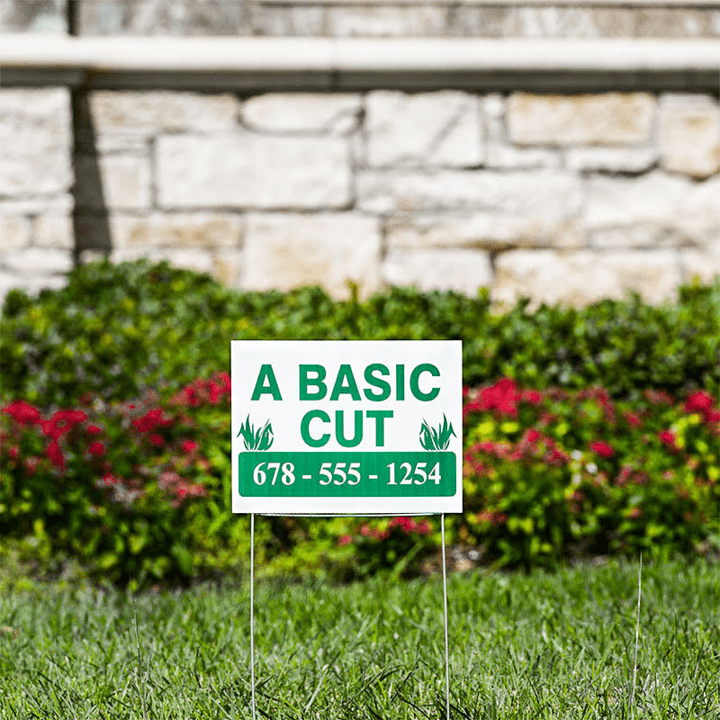 Custom 9" X 12" Yard Signs 5