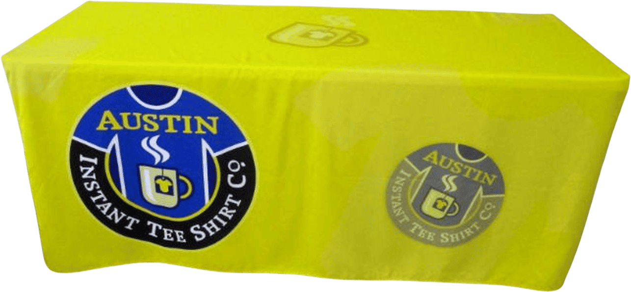 Table Cover - 8ft Fitted - Polyester - Custom Printed 4
