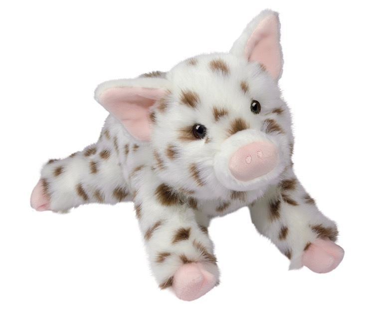 Levi DLux Brown Spotted Pig Stuffed Animal 2