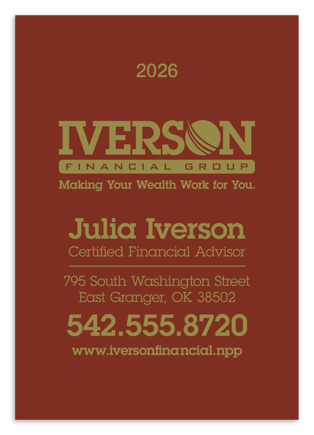 HotLine® Products Leatherette Planner 49