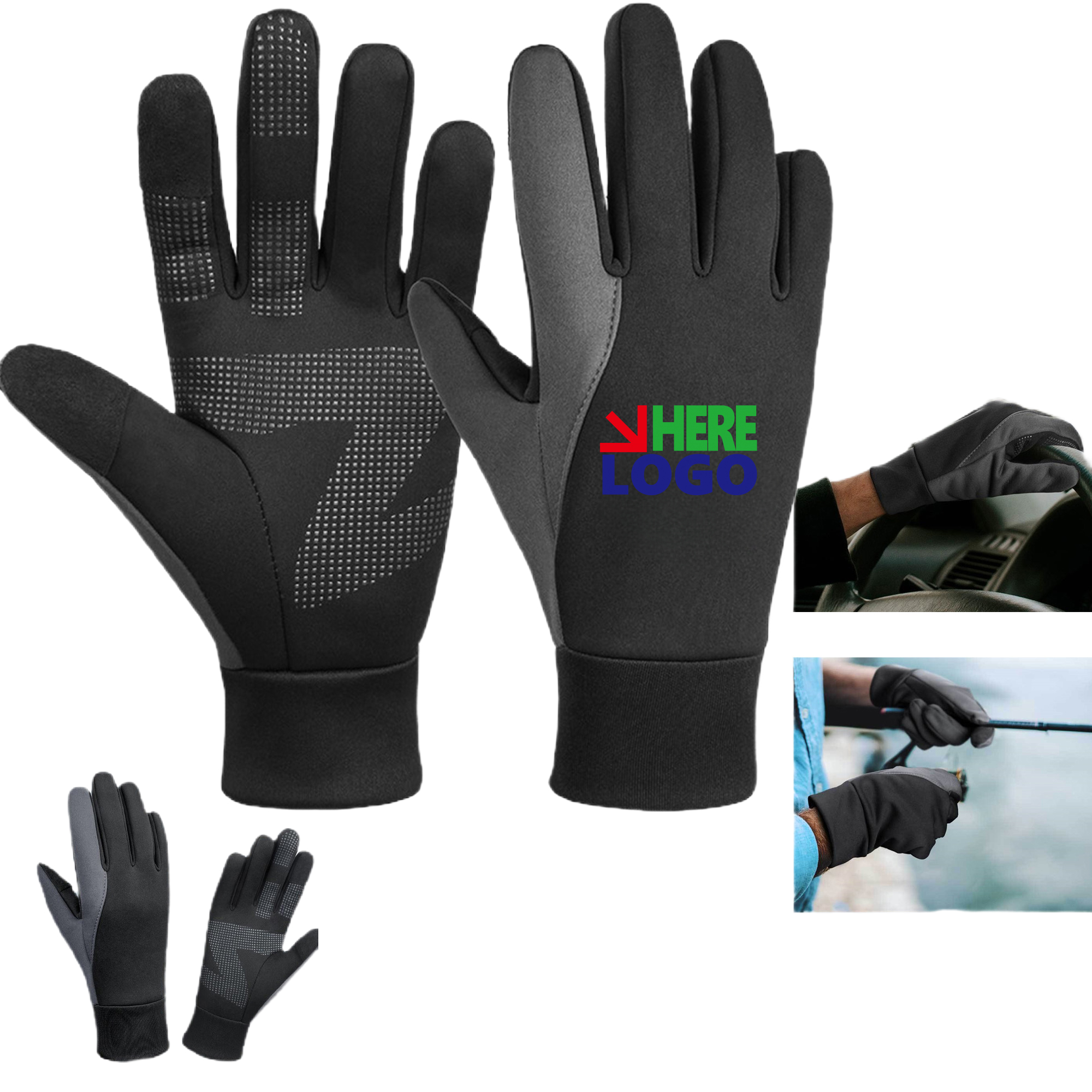 Windproof Skid-Proof Winter Warm Gloves 3