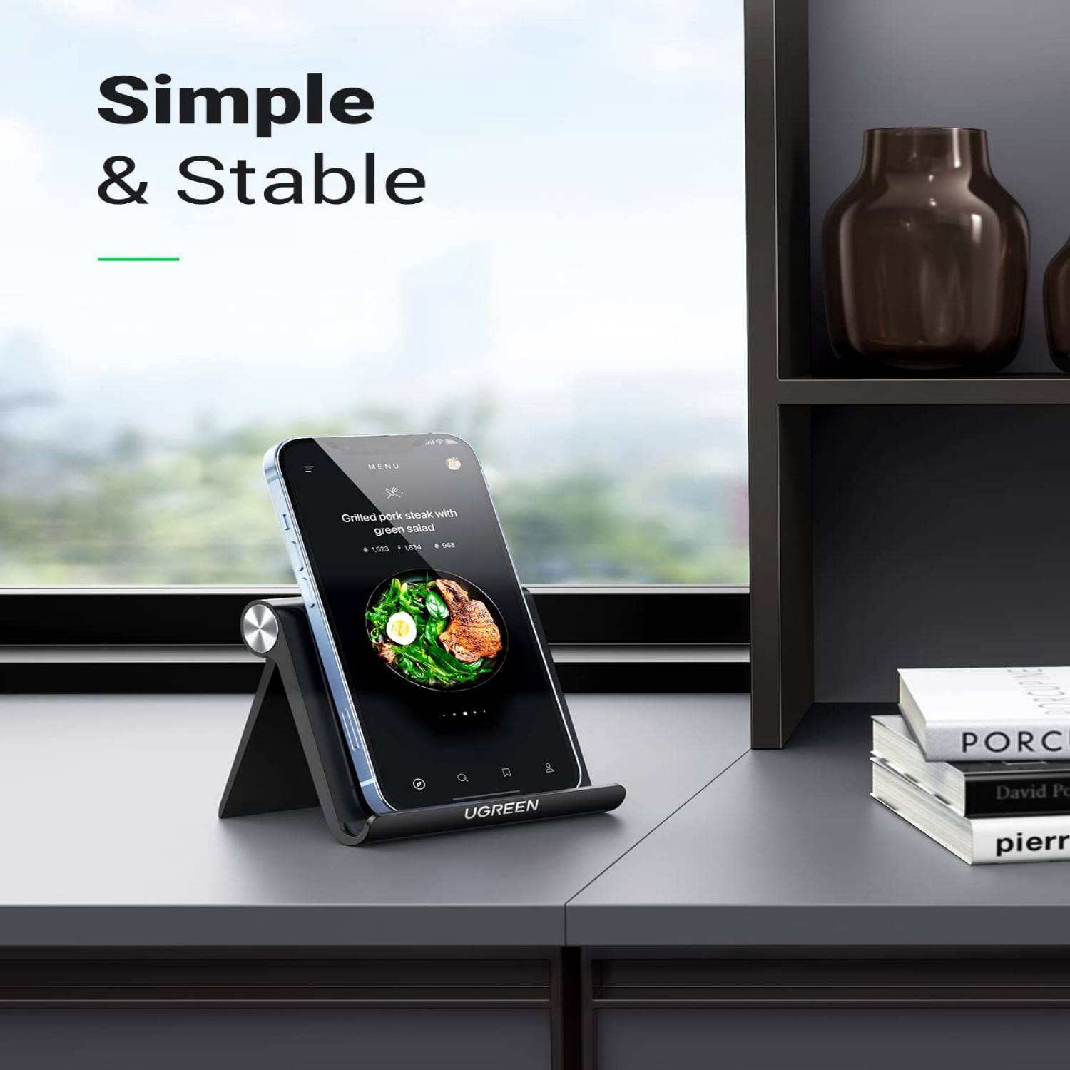 Adjustable Portable ABS Desktop Phone Stand 5