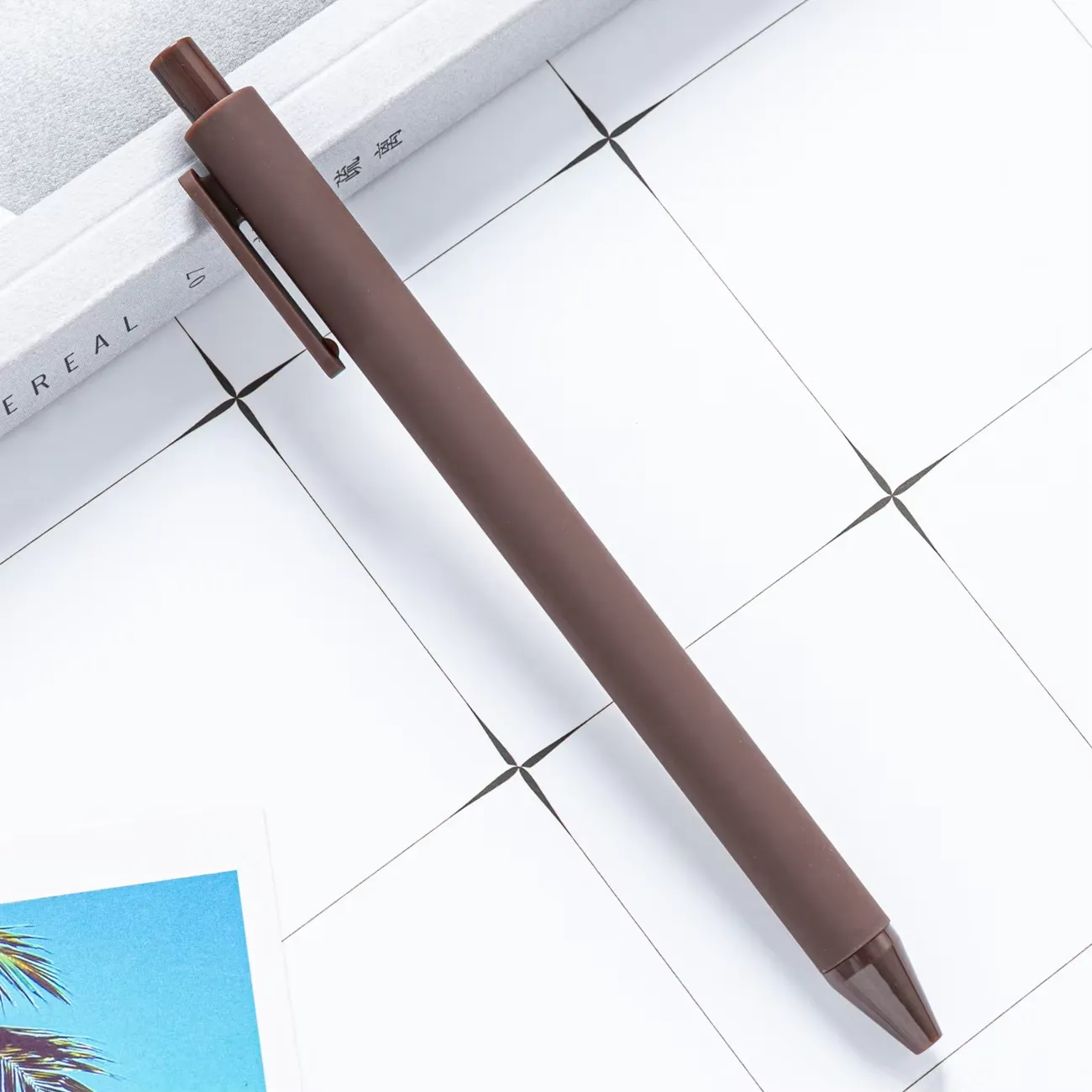 Colorful Plastic Retractable Ballpoint Pen 17