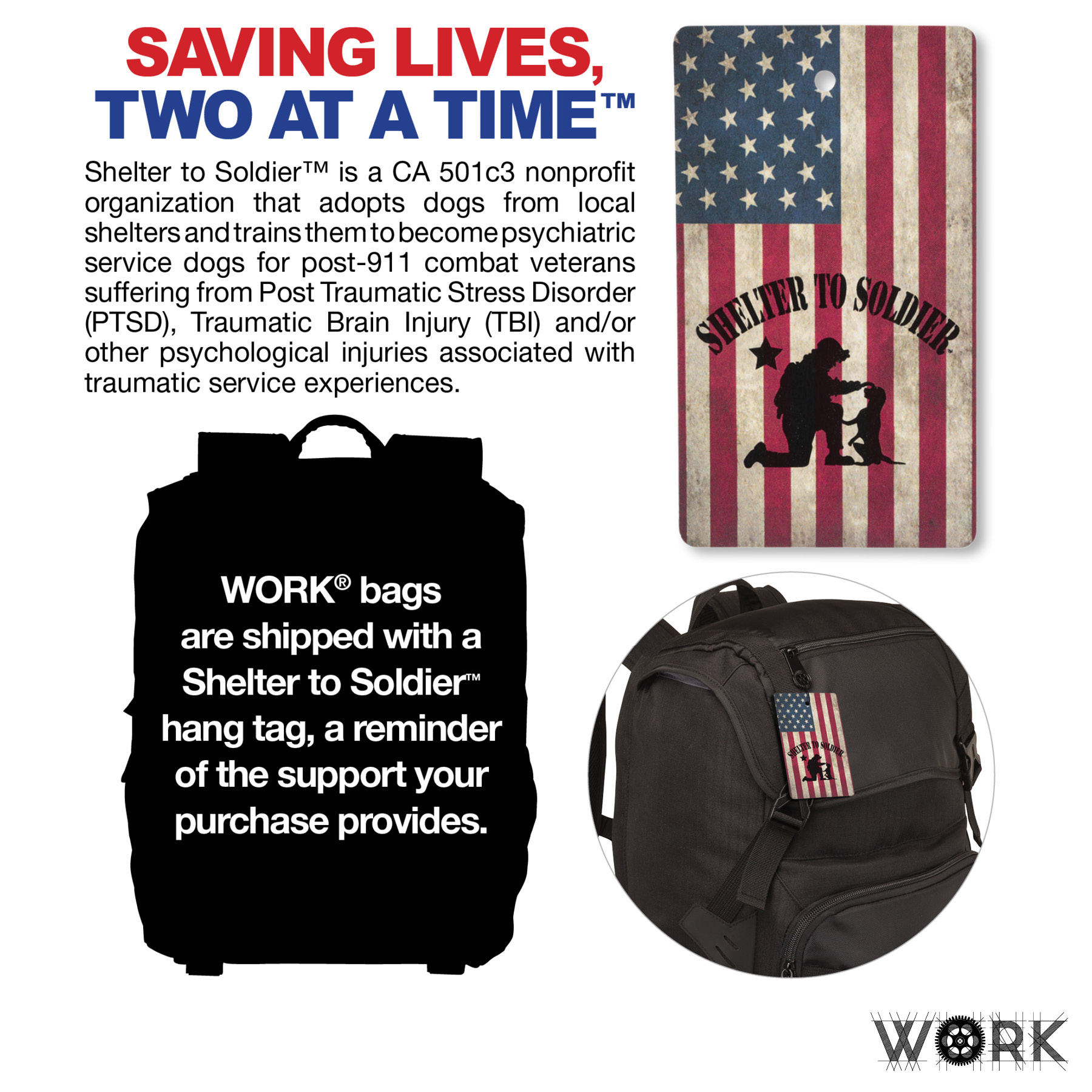 WORK® Birmingham RPET Backpack 16