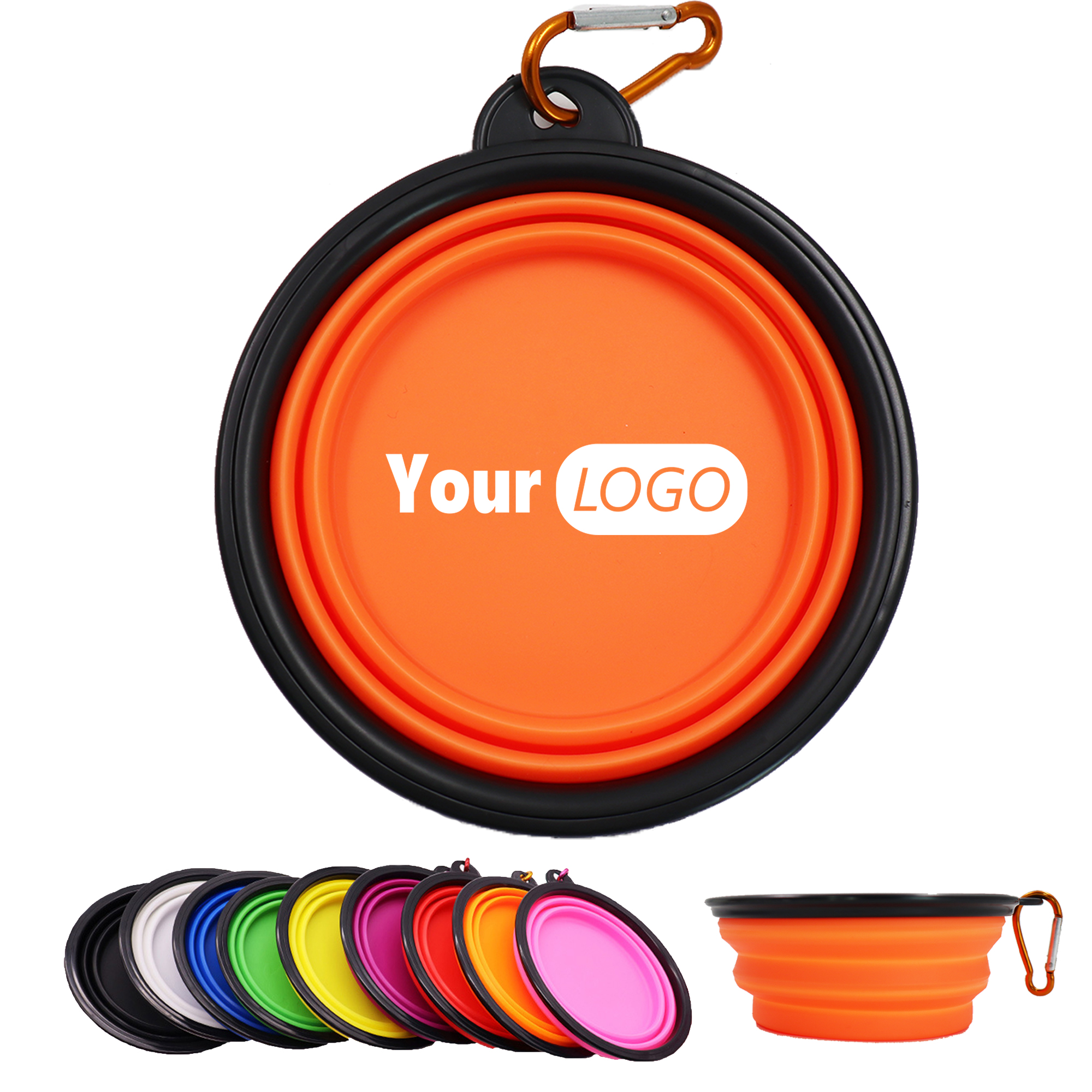 Collapsible Silicone Travel Pet Bowl 2