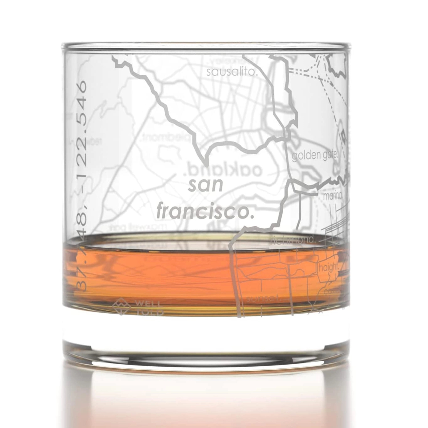 City Map Pint Glass 15Oz 3